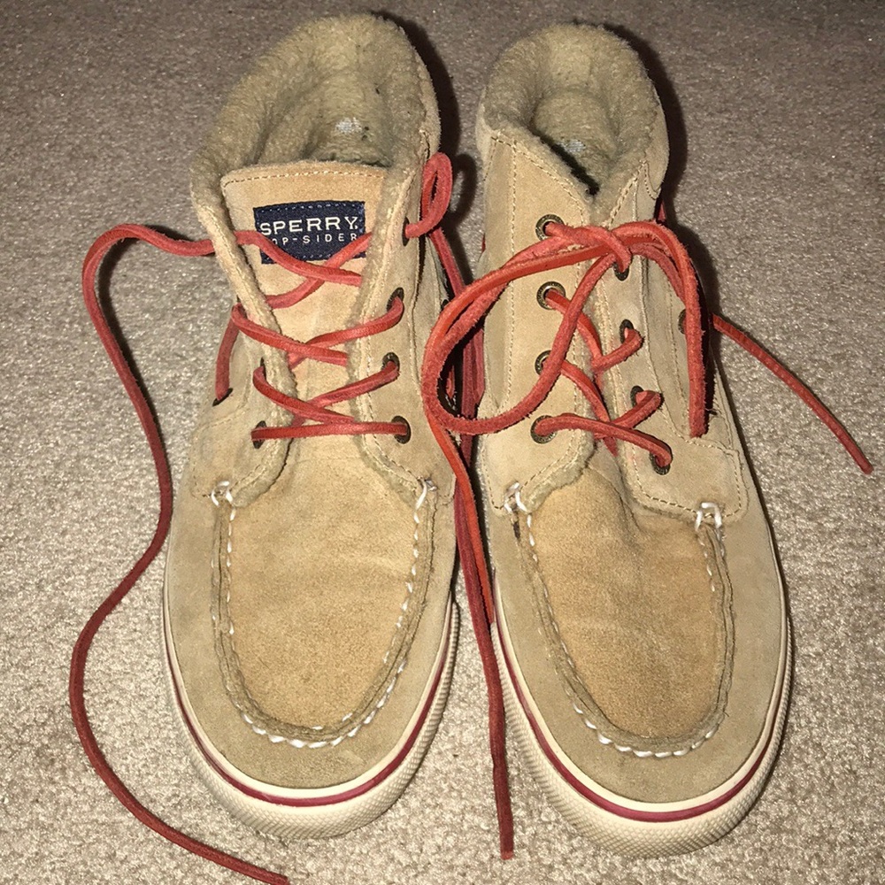 Sperry Suede Hightops